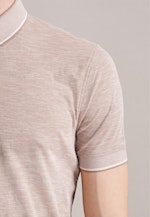 Polo Tailliert (Slim-Fit) Manche Courte in Marron |  Seidensticker Onlineshop