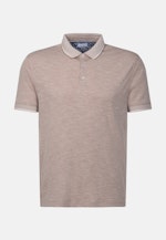 Polo Tailliert (Slim-Fit) Manche Courte in Marron |  Seidensticker Onlineshop