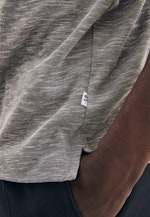Tailliert (Slim-Fit) Polo-Shirt Druck in Grau |  Seidensticker Onlineshop