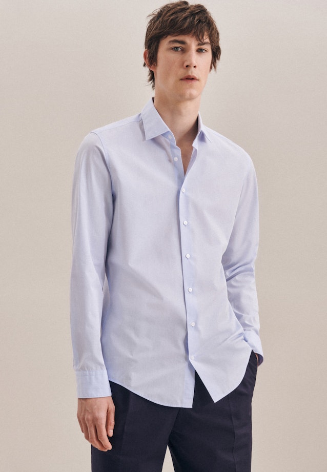 Slim Business Hemd Uni in Hellblau |  Seidensticker Onlineshop