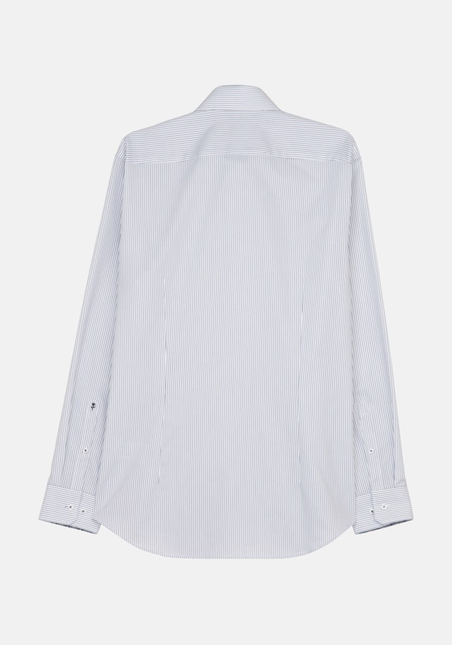 Bügelfreies Oxfordhemd in Slim mit Kentkragen in Dunkelblau |  Seidensticker Onlineshop