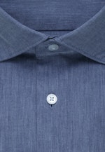 Shaped Business Hemd Uni in Mittelblau |  Seidensticker Onlineshop