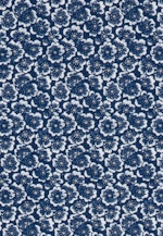 Regular fit Polo-Shirt Floral in Medium Blue |  Seidensticker Onlineshop