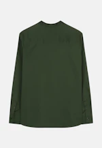 Stand collar blouse Uni in Green |  Seidensticker Onlineshop