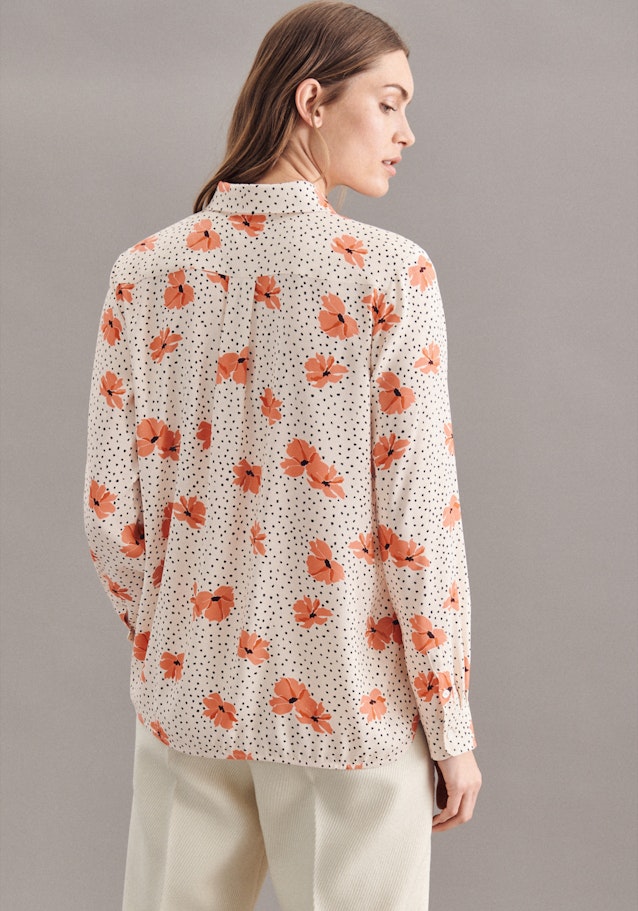 Regular fit Hemdbluse Floral in Ecru | Seidensticker Onlineshop
