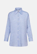 Longbluse Garnfärber in Dunkelblau |  Seidensticker Onlineshop