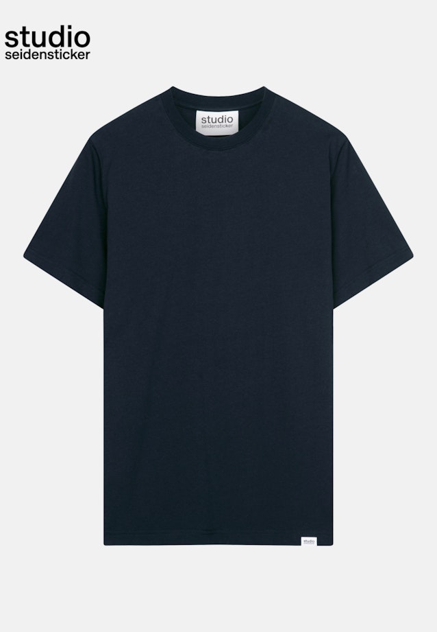 T-Shirt   Manche Courte in Bleu Foncé |  Seidensticker Onlineshop