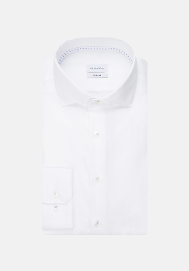 Regular Business Hemd Uni in Weiß | Seidensticker Onlineshop