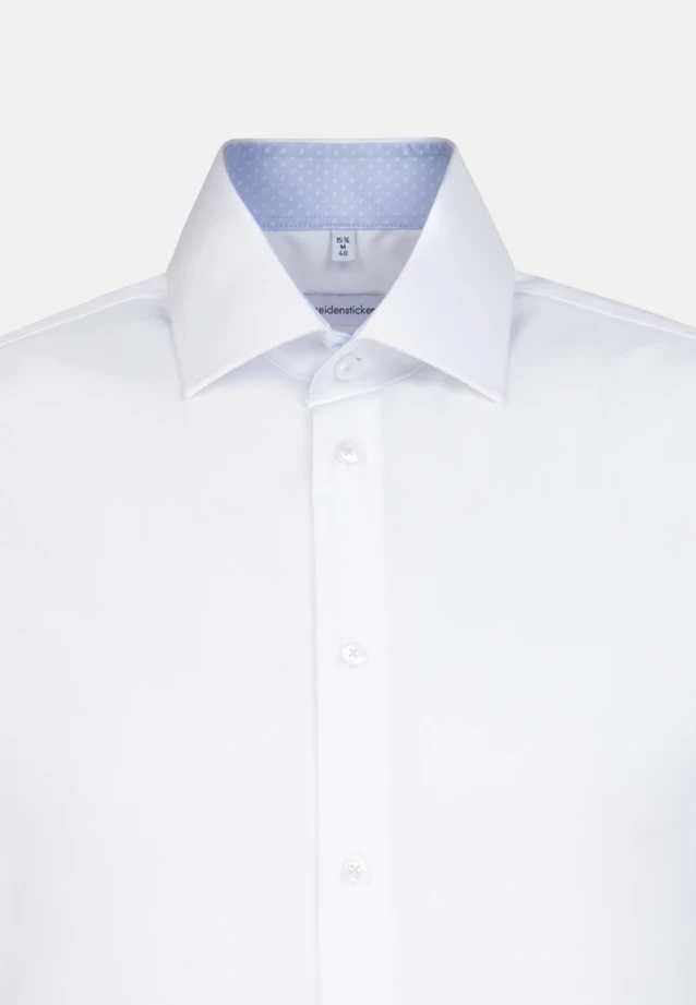 Slim Business Hemd Uni in Weiß |  Seidensticker Onlineshop