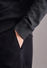 Gerader Schnitt (Normal-Fit) Pullover Uni in Schwarz |  Seidensticker Onlineshop