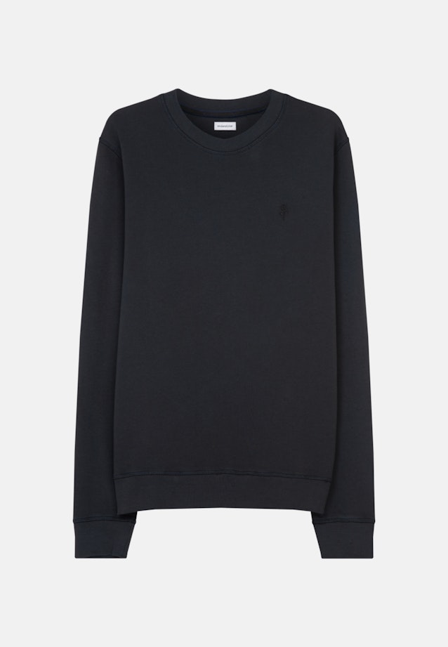 Gerader Schnitt (Normal-Fit) Pullover Uni in Schwarz |  Seidensticker Onlineshop