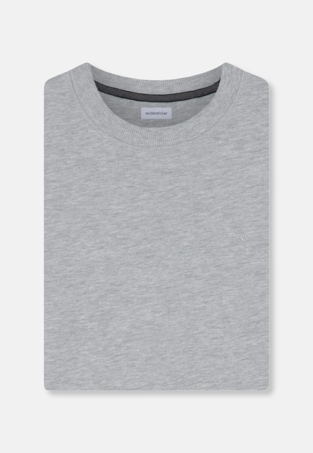 Crew Neck Pullover Uni in Grey |  Seidensticker Onlineshop