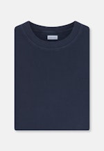 Crew Neck Pullover Uni in Dark Blue |  Seidensticker Onlineshop