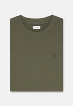 Gerader Schnitt (Normal-Fit) Pullover Uni in Grün |  Seidensticker Onlineshop