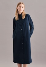 Kleid Uni in Dunkelblau |  Seidensticker Onlineshop