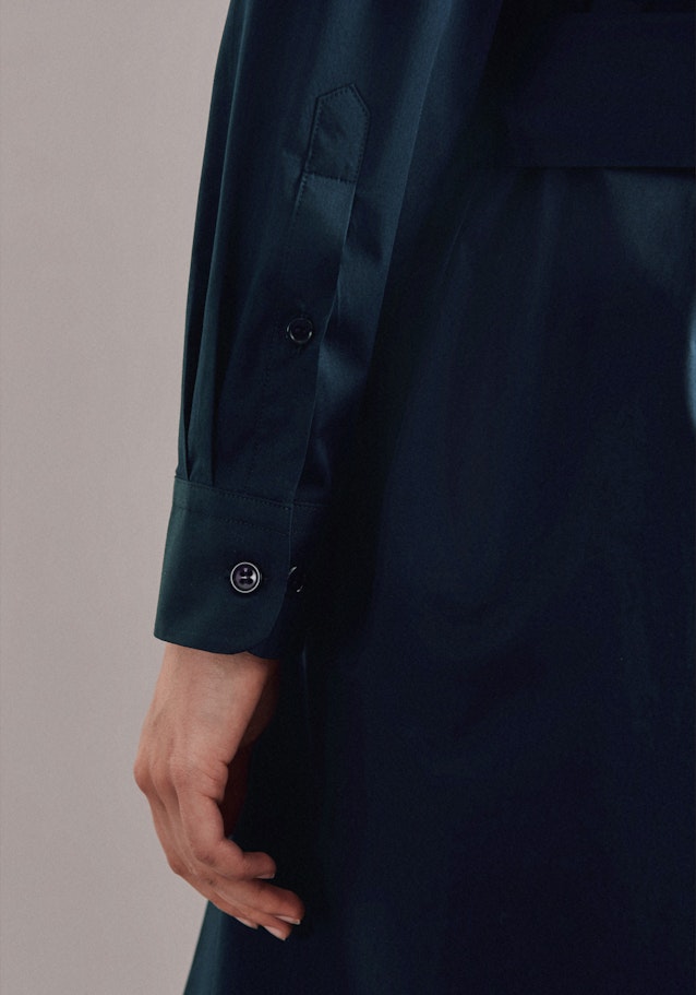 Kleid Uni in Dunkelblau | Seidensticker Onlineshop