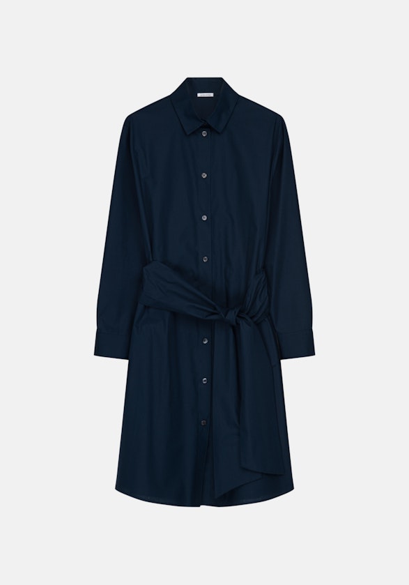 Kleid Uni in Dunkelblau | Seidensticker Onlineshop