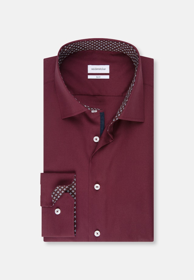 Slim Chemise Business uni in Rouge |  Seidensticker Onlineshop