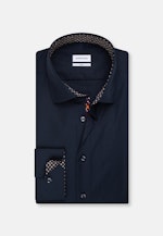 Slim Business Hemd Uni in Dunkelblau |  Seidensticker Onlineshop