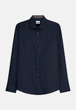 Slim Business Hemd Uni in Dunkelblau |  Seidensticker Onlineshop