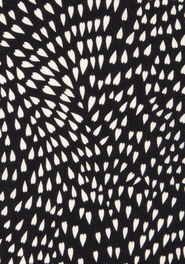 Krepp Maxi Kleid in Schwarz | Seidensticker Onlineshop