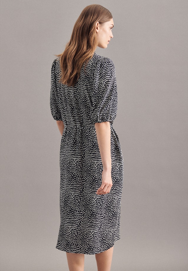 Kragen Kleid Oversized in Schwarz |  Seidensticker Onlineshop
