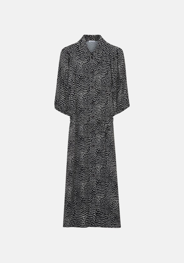 Robe Oversized Manche Courte in Noir |  Seidensticker Onlineshop