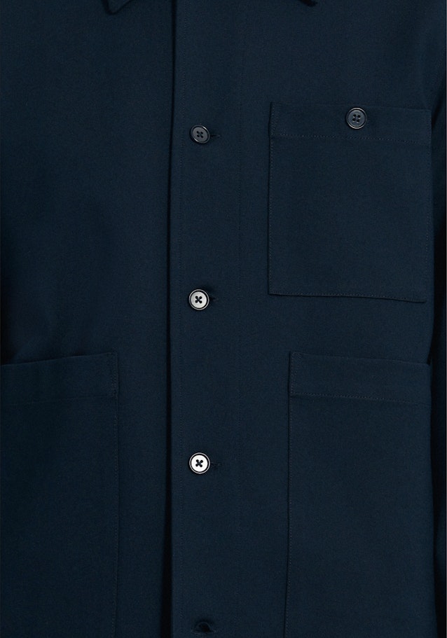 overshirts Regular in Dark blue |  Seidensticker Onlineshop
