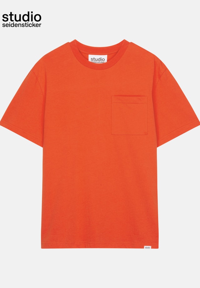 T-Shirt Oversized Fit Manche Courte in Orange |  Seidensticker Onlineshop