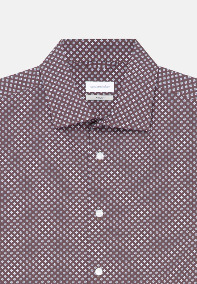 X-Slim Business Hemd Print in Rot |  Seidensticker Onlineshop