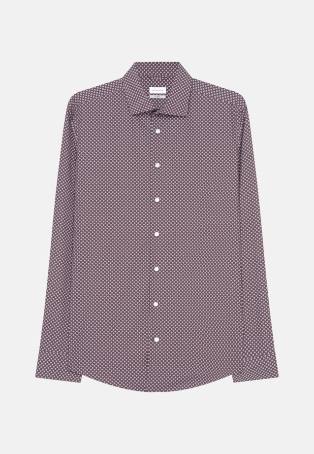 X-Slim Business Hemd Print in Rot |  Seidensticker Onlineshop