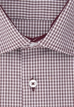 Shaped Business Hemd Karo in Rot |  Seidensticker Onlineshop