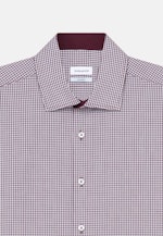 Shaped Business Hemd Karo in Rot |  Seidensticker Onlineshop