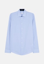 Shaped Business Hemd Karo in Hellblau |  Seidensticker Onlineshop