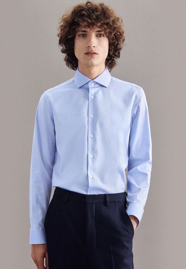 Slim Business Hemd Uni in Hellblau |  Seidensticker Onlineshop