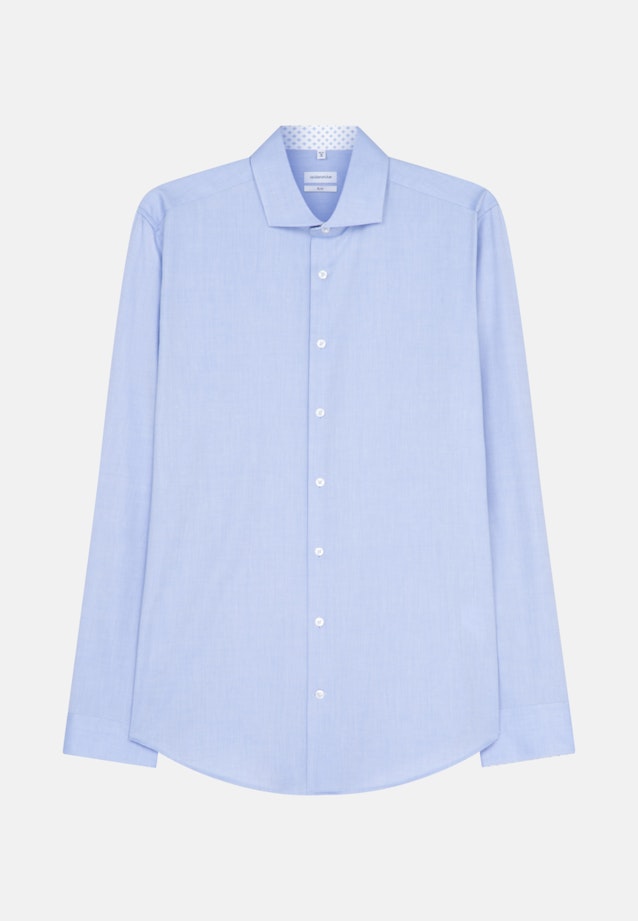 Slim Chemise Business uni in Bleu Clair |  Seidensticker Onlineshop
