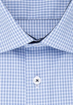 Slim Business Hemd Karo in Hellblau |  Seidensticker Onlineshop