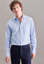 Regular Chemise Business uni in Bleu Clair |  Seidensticker Onlineshop