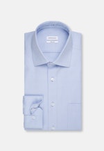 Regular Chemise Business uni in Bleu Clair |  Seidensticker Onlineshop