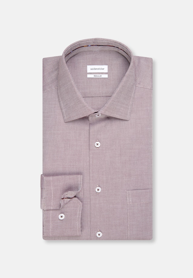 Regular Chemise Business uni in Rouge |  Seidensticker Onlineshop