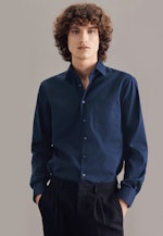 Regular Business Hemd Uni in Dunkelblau |  Seidensticker Onlineshop