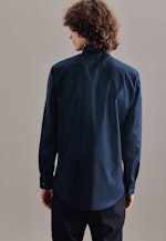 Regular Business Hemd Uni in Dunkelblau |  Seidensticker Onlineshop