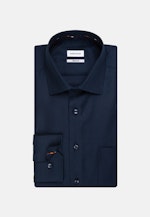 Regular Business Hemd Uni in Dunkelblau |  Seidensticker Onlineshop