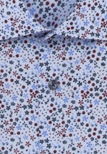 Regular Business Hemd Print in Hellblau |  Seidensticker Onlineshop