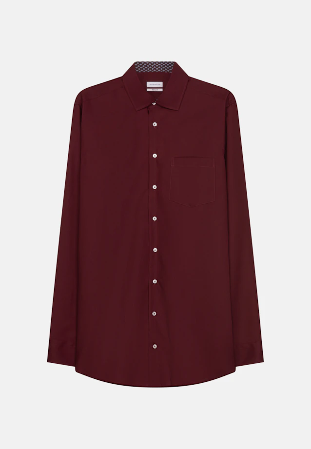 Regular Chemise Business uni in Rouge |  Seidensticker Onlineshop