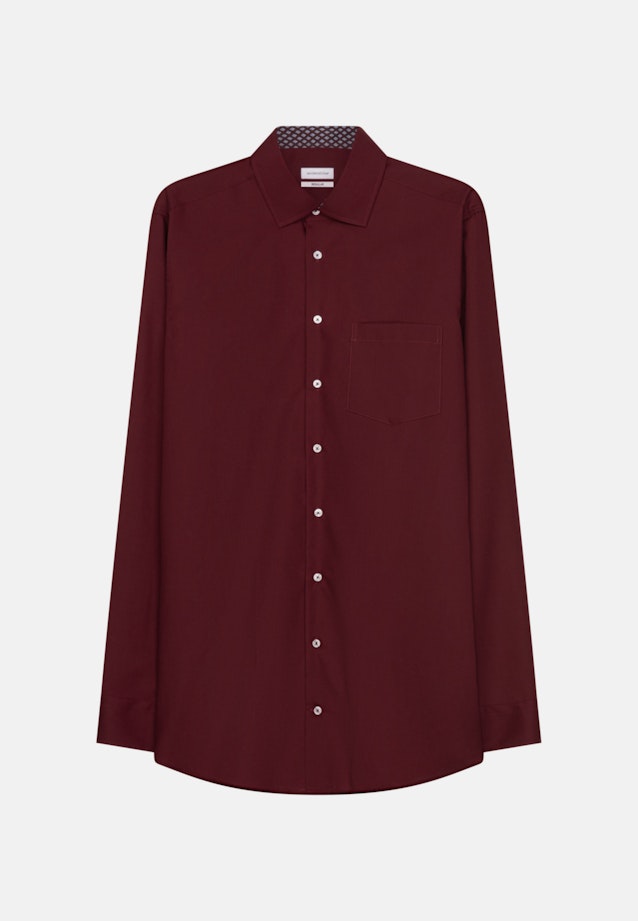 Regular Chemise Business uni in Rouge |  Seidensticker Onlineshop