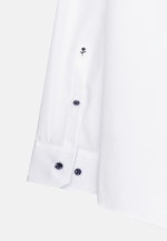 Regular Business Shirt Plain in White |  Seidensticker Onlineshop