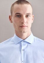 Slim Chemise d'affaires Uni in Bleu Clair |  Seidensticker Onlineshop