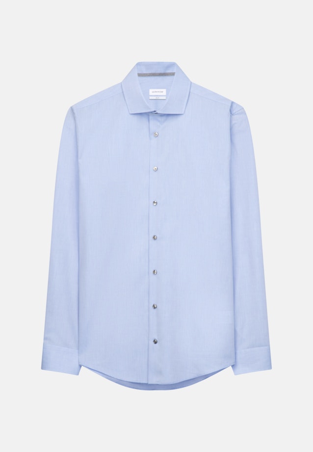 Slim Chemise d'affaires Uni in Bleu Clair |  Seidensticker Onlineshop