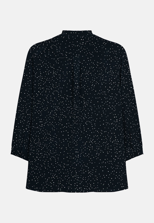 3/4-sleeve Poplin Slip Over Blouse in Dark Blue | Seidensticker online shop